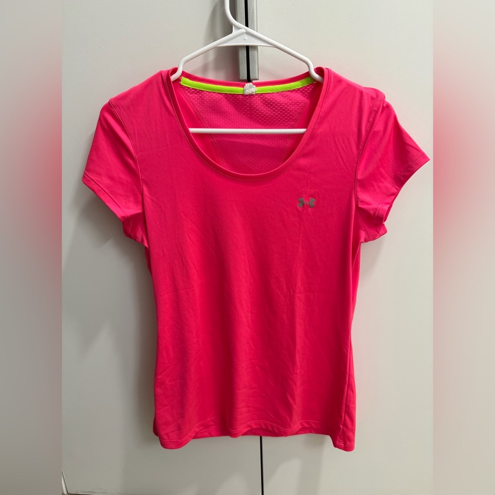 Bright Pink Athletic T-Shirt
